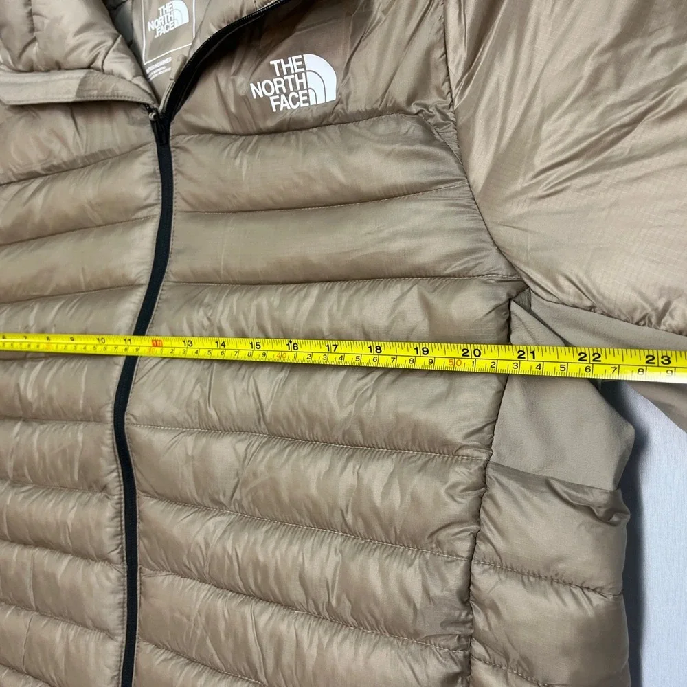 The North Face Terra Peak Zip-Up Hoodie Coat Mens Large Mushroom Gray (Tan)‎